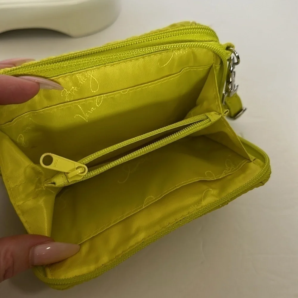 Vera Bradley All In One Crossbody Geranium in LEMONGRASS